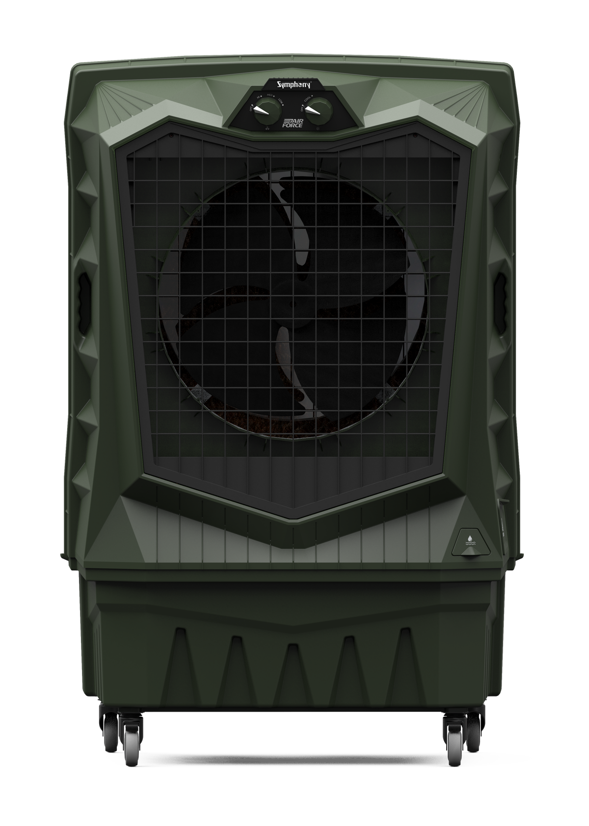 Symphony Air Force 100 Semi-Commercial Air Cooler with Xtra Power Jet Fan-100L, 325W, airforce100