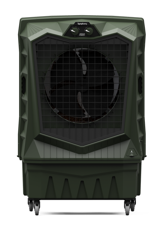 Symphony Air Force 100 Semi-Commercial Air Cooler with Xtra Power Jet Fan-100L, 325W, airforce100