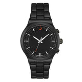 Alfajr Islamic Prayer Men's Analog Watch Black Dial With Black Stainless Steel Band, WB-32BLACK