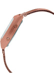 Casio Unisex watch, Rose Gold Dial Rose Gold Stainless Steel Strap, B640WMR-5ADF