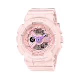 Baby G Women Watch Analog-Digital Dial with Pink Resin Band, BA-110AH-4ADR | Bahrain