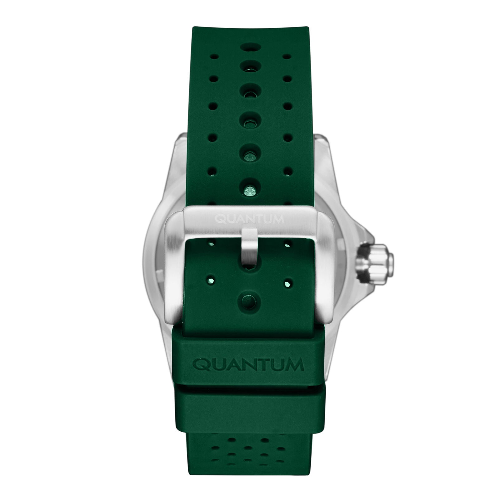 Quantum, Men's, Analog Watch, Green Dial, with Silicone Band, QU-BAR1115.271