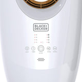 Black+Decker Bladeless Electric Fan With Led Light-85cm , FBL85 Fan BL-FBL85