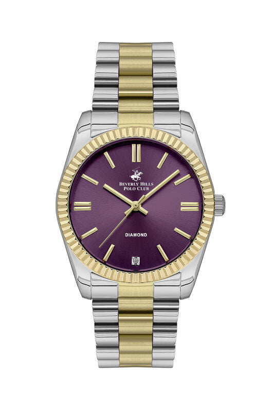 Beverly Hills Polo Club, Men's, Analog Watch, with Stainless Steel Band, BH-BP3172C.280