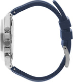 Beverly Hills Polo Club Men's Multifunction Analog Watch, Blue Dial with Blue Silicone Band, BP3261X.399