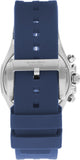 Beverly Hills Polo Club Men's Multifunction Analog Watch, Blue Dial with Blue Silicone Band, BP3261X.399