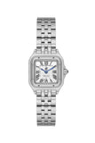 Beverly Hills Polo Club Women's Analog Watch, White Ceramic Dial  With Silver Stainless Steel Band, BP3600C.331