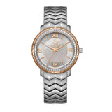 Beverly Hills Polo Club Women's Watch Analog Mother of Pearl Dial with Gold Stainless Steel Band, BP3669C.520