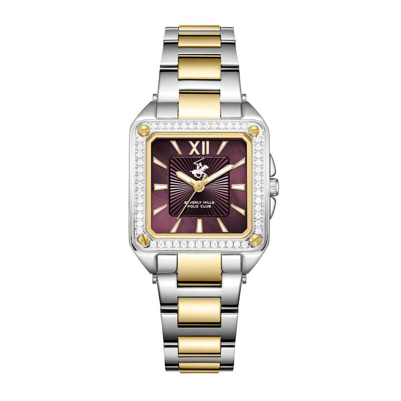 Beverly Hills Polo Club, Men's, Analog Watch, with Stainless Steel Band, BH-BP3671C.280