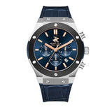 Beverly Hills Polo Club, Men's, Analog Watch, Blue Dial, with Leather Band, BH-BP3690X.377