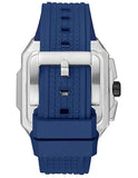 Beverly Hills Polo Club Men's Multifunction Watch with Silver Dial and Blue Silicone Band, BP3742X.339