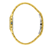 Beverly Hills Polo Club Women's Analog Watch with Gold Dial and Gold Stainless Steel Band, BP3755C.110