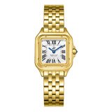 Beverly Hills Polo Club Women's Watch White Dial with Gold Stainless Steel Band, BP3755C.130