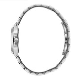Beverly Hills Polo Club Women's Date Analog Watch with Mother of Pearl Dial and Silver Stainless Steel Band, BP3780X.320