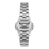 Beverly Hills Polo Club Women's Date Analog Watch with Mother of Pearl Dial and Silver Stainless Steel Band, BP3780X.320