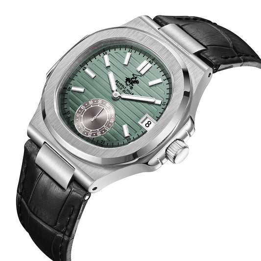 Beverly Hills Polo Club Men's Multifunction Watch with Green Dial and Black  Beverly Hills Polo Club Band, BP3792X.371