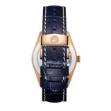 Beverly Hills Polo Club Men's Slim Analog Watch, Dark Blue Dial  With Blue Leather Strap, BP3807X.599