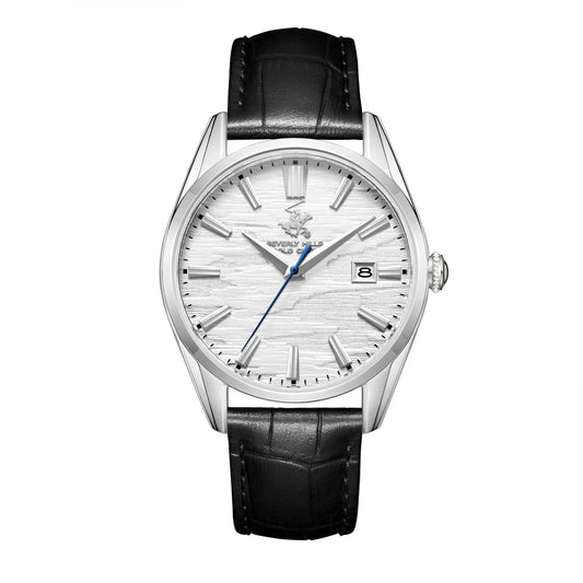 Beverly Hills Polo Club, Men's, Analog Watch, Black Dial, with Leather Band, BH-BP3811X.331