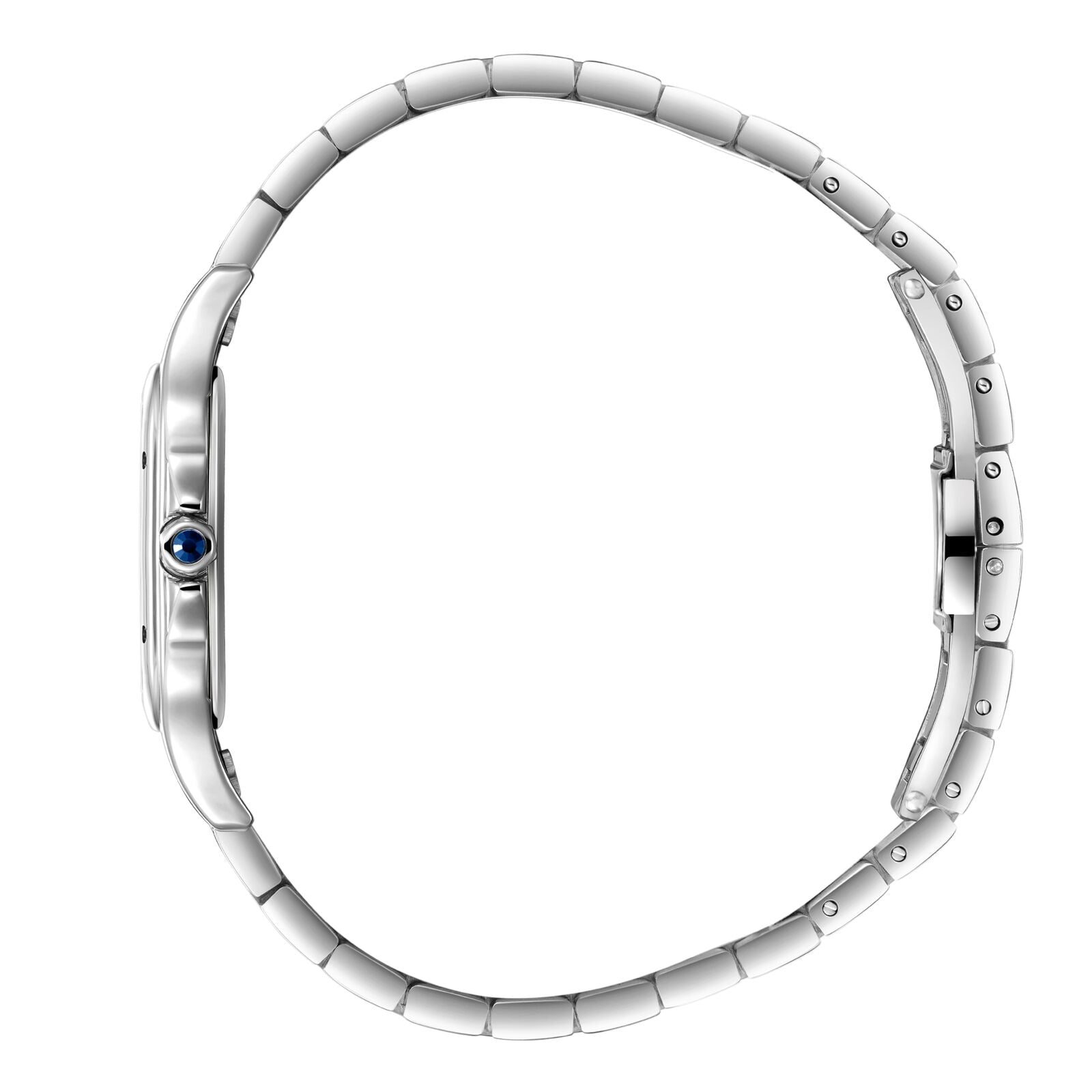 Beverly Hills Polo Club Women's Analog Watch, Blue Dial  With Stainless Steel Band, BP3824C.390