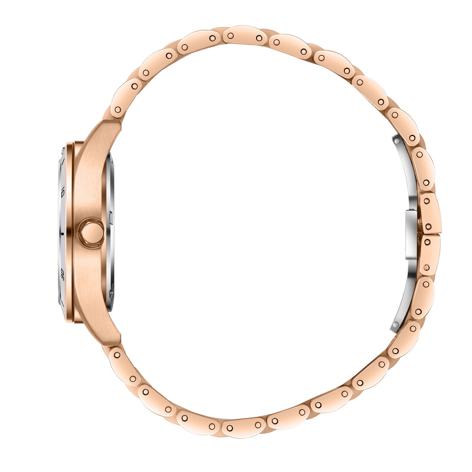 Beverly Hills Polo Club Women's Analog Watch, Mother Of Pearl Dial  With Stainless Steel & Ceramic Band, BP3829X.420