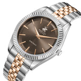 Beverly Hills Polo Club, Men's, Analog Watch, Brown Dial, with Stainless Steel Band, BH-BP3830X.560