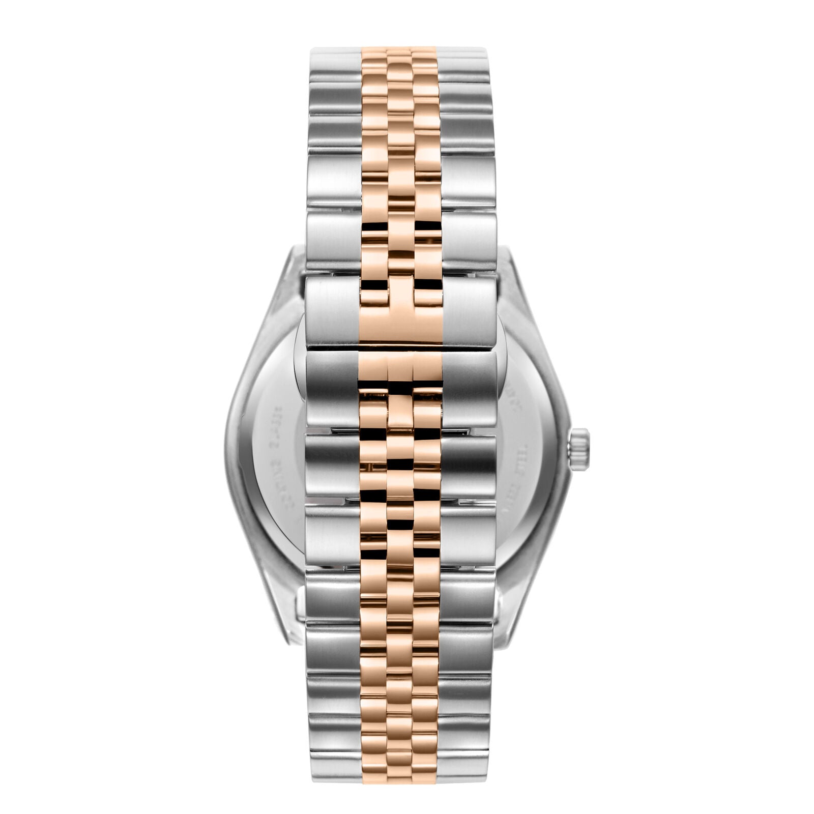 Beverly Hills Polo Club Men's Slim Analog Watch, Green Dial  With Two Tone Stainless Steel Band, BP3830X.570