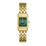 Beverly Hills Polo Club Women's Analog Watch, Green Dial  With Golden Stainless Steel Band, BP3840C.170