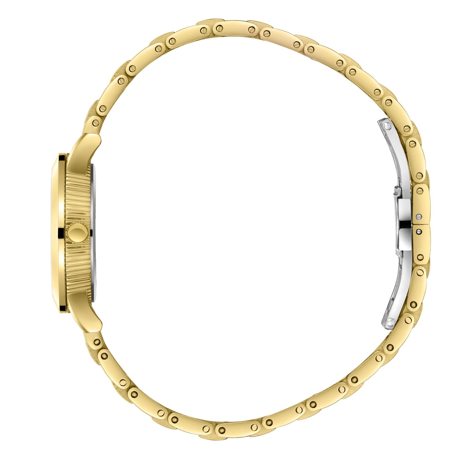 Beverly Hills Polo Club, Men's, Analog Watch, Gold Dial, with Stainless Steel Band, BH-BP3842X.120