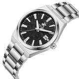 Beverly Hills Polo Club, Men's, Analog Watch, Black Dial, with Stainless Steel Band, BH-BP3851X.350