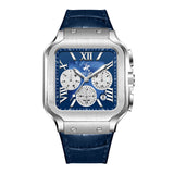 Beverly Hills Polo Club, Men's, Analog Watch, Blue Dial, with Leather Band, BH-BP3854X.399