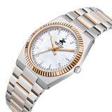 Beverly Hills Polo Club, Men's, Analog Watch, Silver Dial, with Stainless Steel Band, BH-BP3862X.520
