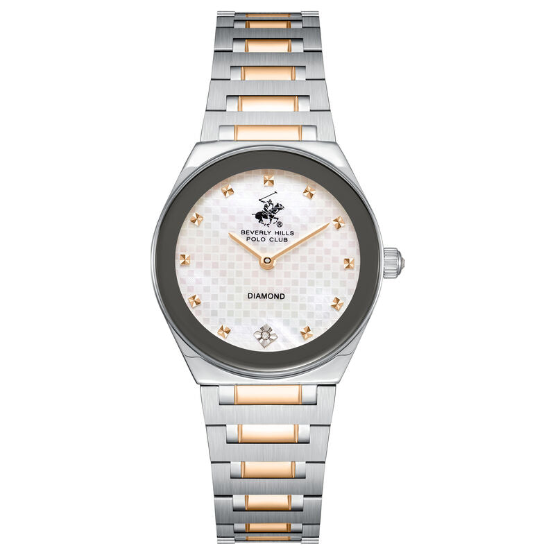 Beverly Hills Polo Club, Men's, Analog Watch, with Stainless Steel Band, BH-BP3866C.560