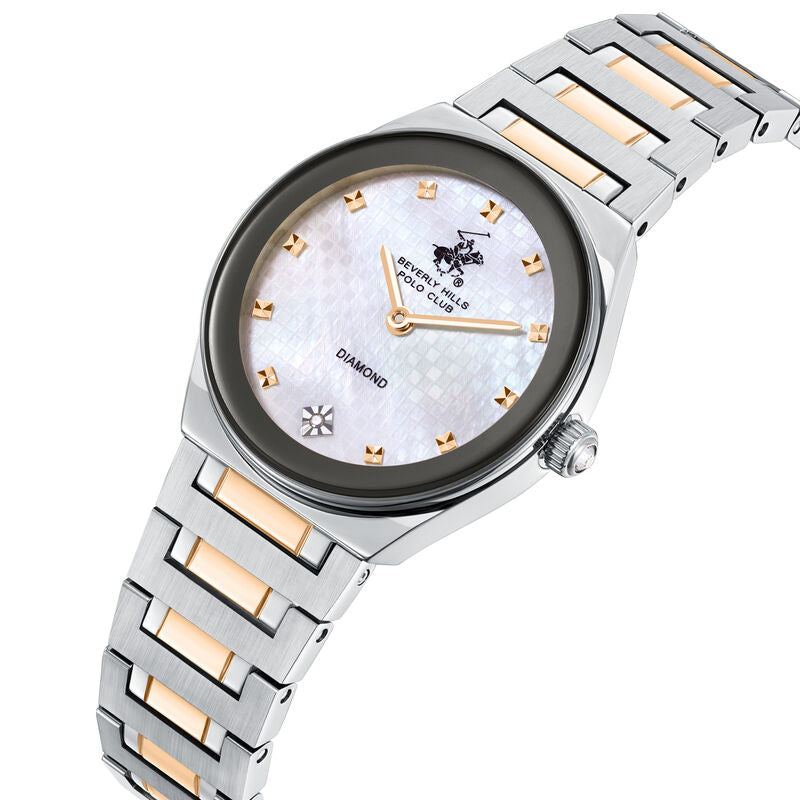 Beverly Hills Polo Club, Men's, Analog Watch, with Stainless Steel Band, BH-BP3866C.560