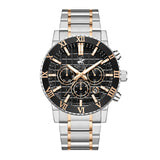 Beverly Hills Polo Club, Men's, Analog Watch, Black Dial, with Stainless Steel Band, BH-BP3869X.550