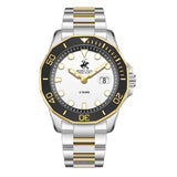 Beverly Hills Polo Club, Men's, Analog Watch, White Dial, with Stainless Steel Band, BH-BP3878X.230