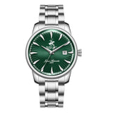 Beverly Hills Polo Club, Men's, Analog Watch, Green Dial, with Stainless Steel Band, BH-BP3880X.350