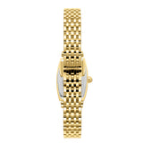 Beverly Hills Polo Club Women's Diamond Accent Analog Watch with White Mother of Pearl Dial and Gold Stainless Steel Band, BP3892C.120