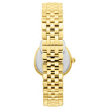 Beverly Hills Polo Club Women's Diamond Accent Analog Watch with Silver Dial and Gold Stainless Steel Band, BP3903C.130
