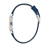 Beverly Hills Polo Club Women's Analog Watch with White Mother of Pearl Dial and Blue, Brown and Black  Beverly Hills Polo Club Band, BP3908C.539