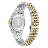 Beverly Hills Polo Club Men's Date Analog Watch with Dark Green Dial and Silver and Gold Stainless Steel and  Beverly Hills Polo Club Band, BP3911X.270