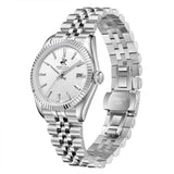 Beverly Hills Polo Club Men's Date Analog Watch with Silver Dial and Silver Stainless Steel and  Beverly Hills Polo Club Band, BP3911X.330