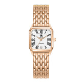 Beverly Hills Polo Club Women's Diamond Accent Analog Watch with White Dial and rose-gold-111 Stainless Steel Band, BP3916C.430