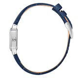 Beverly Hills Polo Club Women's Diamond Accent Analog Watch with White Mother of Pearl Dial and Dark Blue  Beverly Hills Polo Club Band, BP3917C.329
