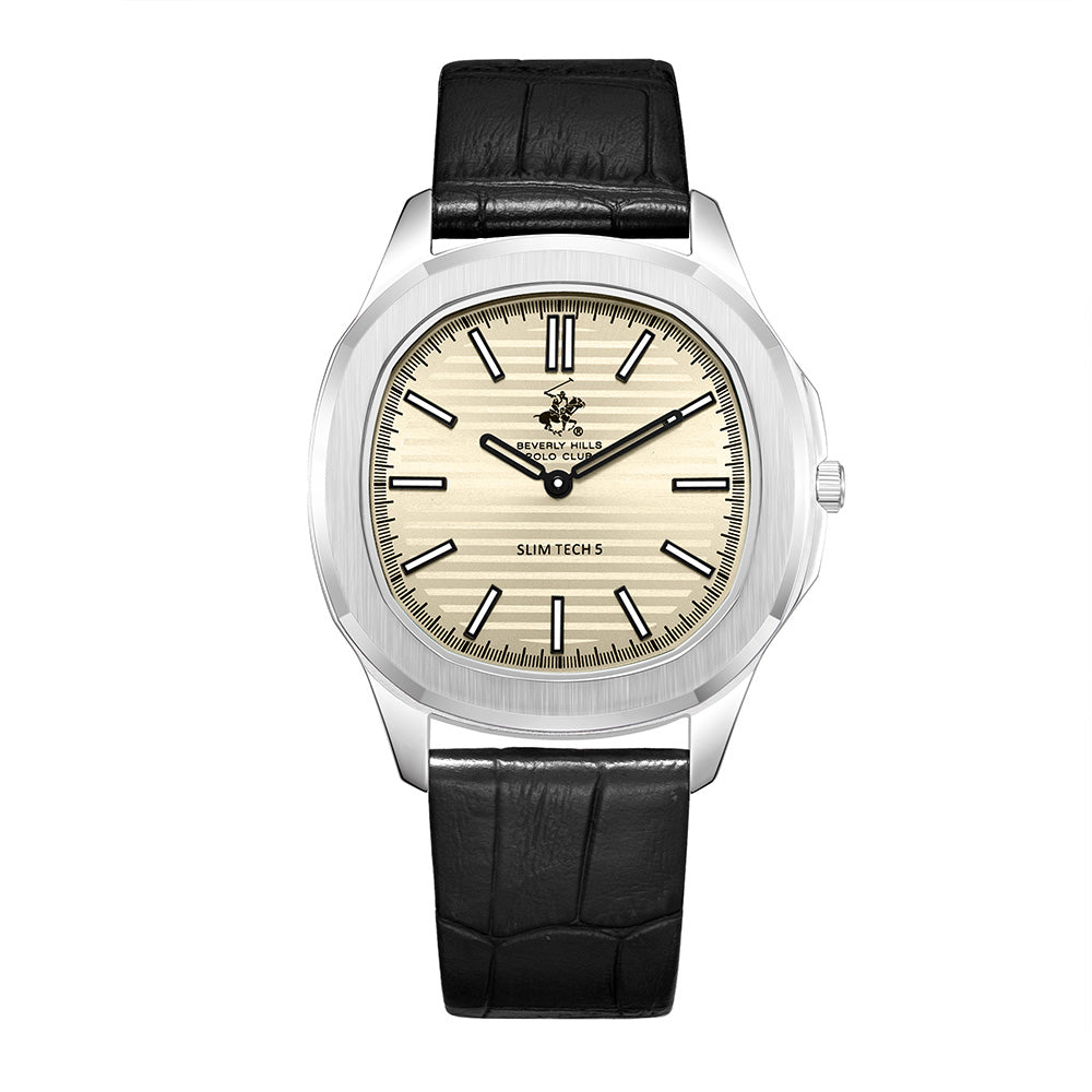 Beverly Hills Polo Club Men's Analog Watch with Gold Dial and Black  Beverly Hills Polo Club Band, BP3919X.311