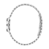 Beverly Hills Polo Club Women's Diamond Accent Analog Watch with White Mother of Pearl Dial and Silver Stainless Steel Band, BP3926X.300