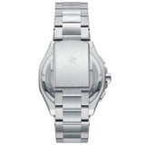 Beverly Hills Polo Club Men's Multifunction Watch with Blue Dial and Silver Stainless Steel Band, BP3930X.300