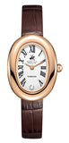 Beverly Hills Polo Club Women's Diamond Accent Analog Watch with Silver Dial and Dark Brown  Beverly Hills Polo Club Band, BP3931C.432