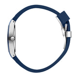 Beverly Hills Polo Club Men's Analog Watch with Dark Blue Dial and Blue Silicone Band, BP3932X.399