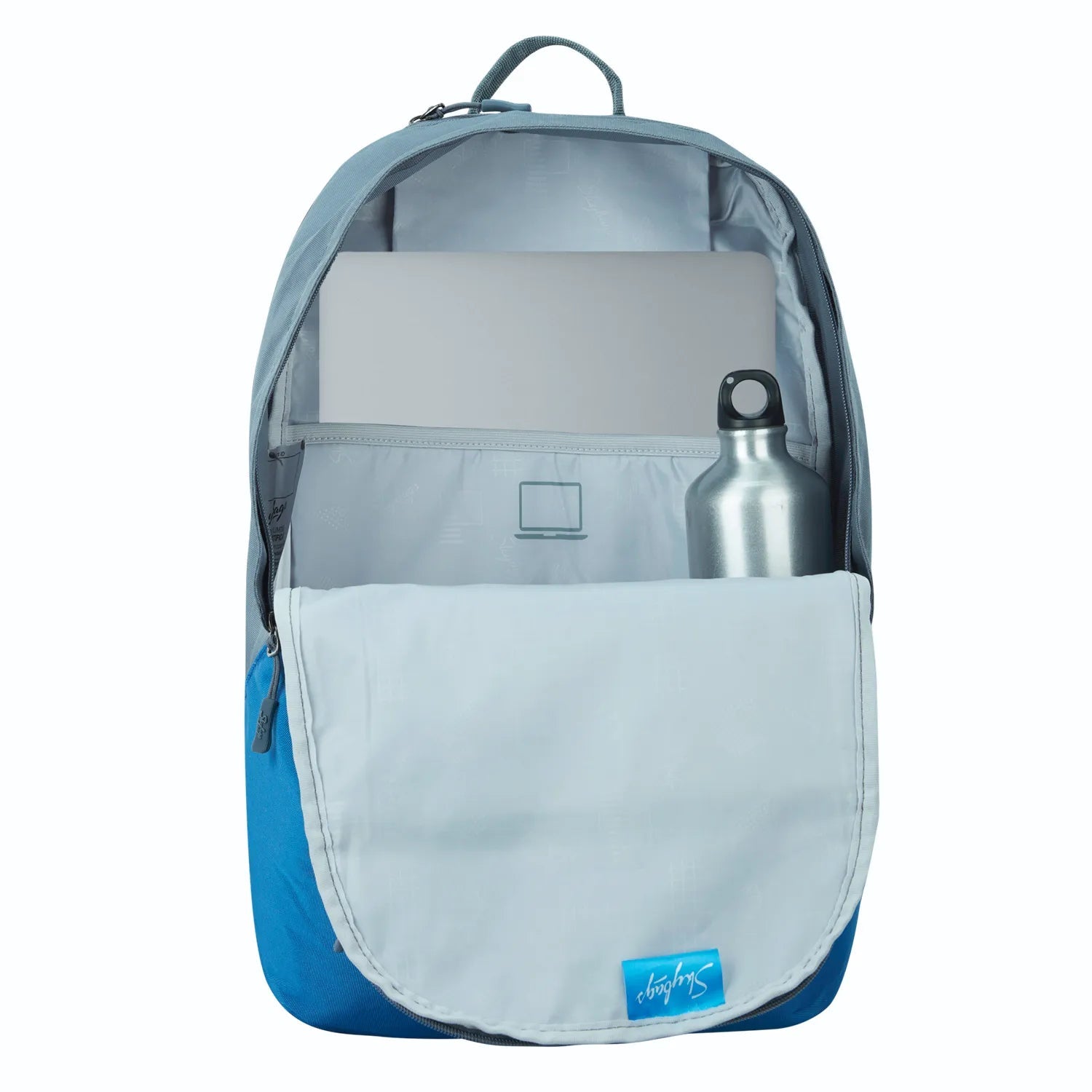 Skybags, Boho 03 Grey 18" Backpack, BOHO03GY