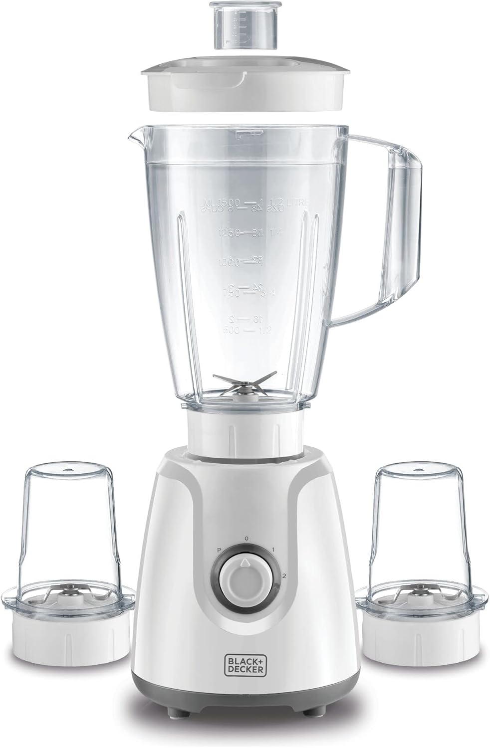 Black+Decker, 400W, Blender with Grinder Mill and Chopper Mill, BX4000